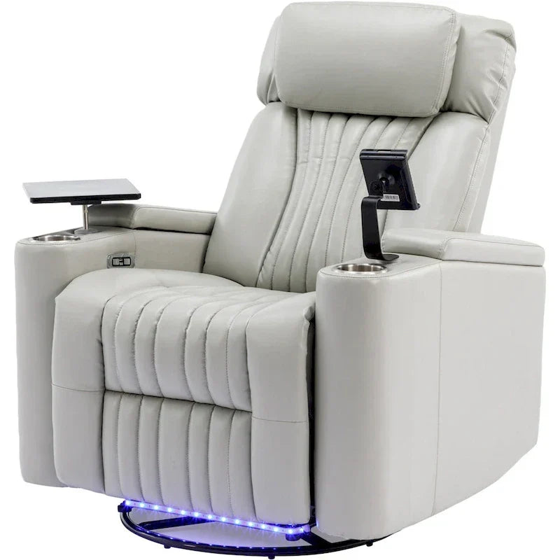 Multifunctional 270 Swivel Home Theater Power Recliner