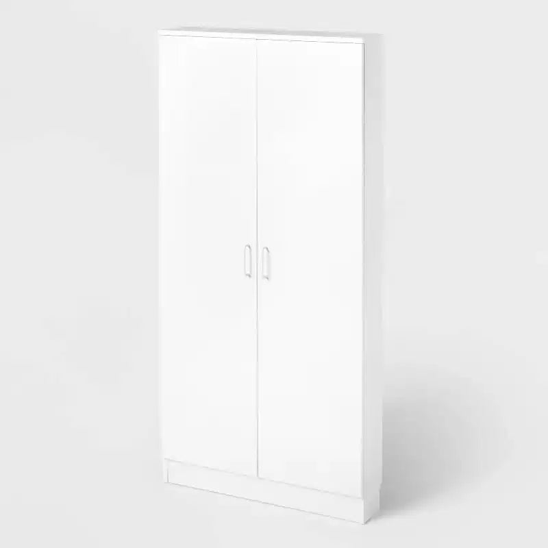 Armoire de rangement peu profonde murale blanche - Brightroom