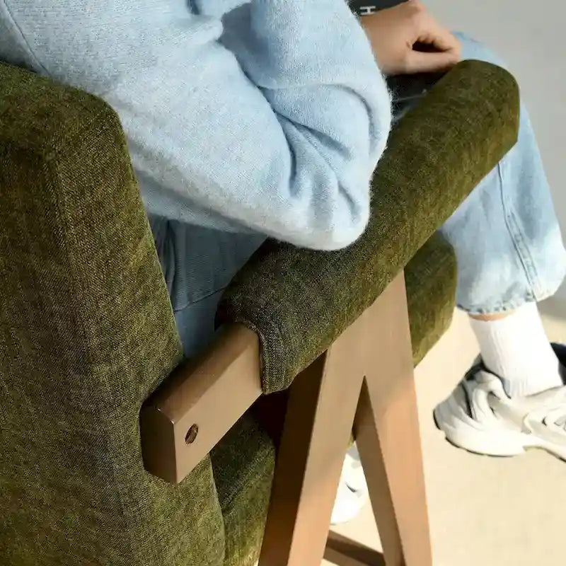 Tabouret de comptoir rembourré contemporain, unité